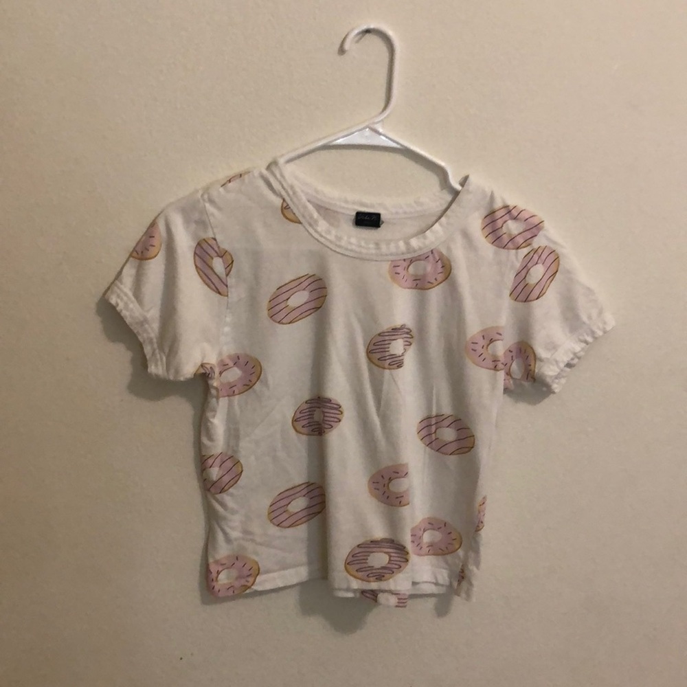 Crop top shirt girly